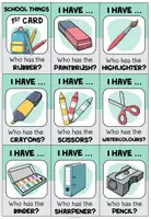 Vorschau - Spiele - SCHOOL THINGS - I have ... who has ...? - Seite 2