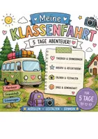 Vorschau - Fördermaterial/Inklusion - Klassenfahrt begleiten & dokumentieren – Tagebuchvorlagen (5 Tage) - Deckblatt