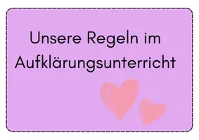 Vorschau - Bildkarten - REGELN Sexualkunde/Aufklärung - Seite 1