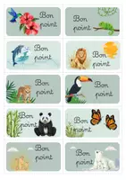 Aperçu - Affichage - Bons points - thème nature - Page 2