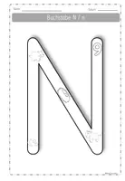 Vorschau - Arbeitsblätter - Buchstabeneinführung Nn - Arbeitsblätter - Seite 3