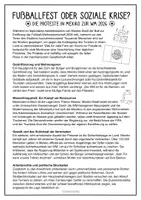 Vorschau - Stundenentwürfe - WM 2026 - Kritische Auseinandersetzung: Proteste in Mexiko - Lesetext & Aufgaben - Seite 1