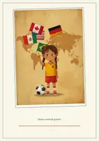 Vorschau - Arbeitsblätter - Fussball WM 2026 - Differenziertes Leseheft - Seite 1