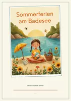 Vorschau - Arbeitsblätter - Sommerferien am Badesee - Differenziertes Leseheft - Seite 1