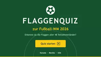 Vorschau - Präsentationen/Tafelbilder - WM 2026 Flaggenquiz – interaktive Power-Point mit Selbstkontrolle - Seite 1