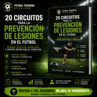 Vista previa - Unidades / Secuencias / Situaciones de Aprendizaje - 20 CIRCUITOS PARA LA PREVENCIÓN DE LESIONES EN EL FUTBOL - Portada