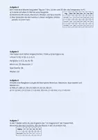 Vorschau - Arbeitsblätter - Daten vergleichen Übungsaufgaben - Seite 1