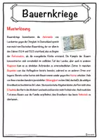 Vorschau - Unterrichtsreihen - Bauernkriege Lückentext mit Wortspeicher Hörverstehen und Suchsel - Seite 2