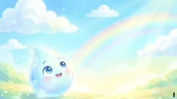 Aperçu - Préparation de séance / Séance complète - Kamishibai – Comment naît l’arc-en-ciel ? | La météo expliquée aux enfants - Page 1