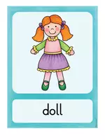 Vorschau - Bildkarten - Toys Flashcards & Bildkarten Englisch I Toy Vocabulary Cards I ESL/EFL - Seite 1