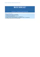 Vorschau - Arbeitsblätter - Rousseau: Klasse 11 12 | Naturzustand Gesellschaftsvertrag Ungleichheit | Hobbes Vergleich | Gedankenexperiment Streitgespräch Social Media Aktualität | Philosophie Gemeinschaftskunde Erwartungshorizont | sofort einsetzbar - Deckblatt