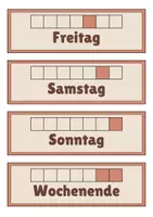 Vorschau - Poster - Tagestransparenz Wochentage Gross- und Kleinbuchstaben - Seite 3