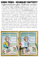 Vorschau - Arbeitsblätter - ENGLISH CRAFTIVITIES - Englisch lernen kreativ! (wachsendes Paket) - Seite 2