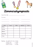 Vorschau - Anderer Materialtyp - Zimmerolympiade für Klassenfahrten mit Urkunde - Seite 3