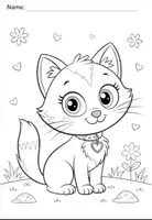 Aperçu - Affichage - les chats pages à colorier - Page 3