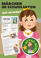 Vorschau - Arbeitsblätter - Märchen im Schuhkarton - Deckblatt