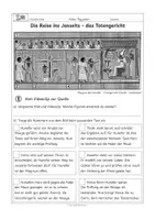 Vorschau - Stundenentwürfe - Altes Ägypten: Das Totengericht - Götter & Grabbeigaben - Seite 2