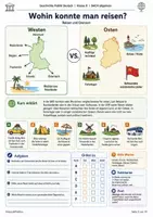 Vorschau - Arbeitsblätter - Sommerferien in Ost und West Alltag Reisen und Freizeit vergleichen - Seite 3