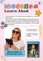 Vista previa - Hojas de trabajo - DINÁMICA: CONOZCO A MI MAESTRA - página 3