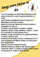 Vista previa - Juegos / Gamificación - DINÁMICA JUEGO PARA INICIAR EL DÍA - página 3