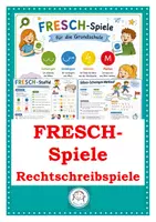 Vorschau - Spiele - FRESCH-Spiele. Rechtschreibförderung mit den FRESCH-Strategien - Deckblatt