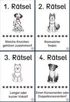Vorschau - Arbeitsblätter - Doppelkonsonanten Escape Game Deutsch 3. Klasse - Seite 1