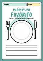 Vorschau - Arbeitsblätter - La comida, los alimentos, los sabores – 7 Arbeitsblätter - Deckblatt