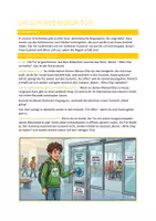 Vorschau - Arbeitsblätter - Automaten in der Informatik - Die smarte Mensa Tür - Deckblatt