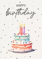 Vorschau - Bildkarten - Happy Birthday Karten - Seite 1