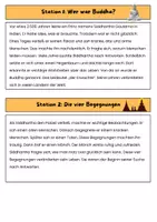 Vorschau - Stationenlernen - Stationenarbeit: Buddhismus entdecken (Klasse 3/4) - Seite 2