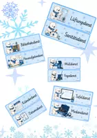 Vorschau - Poster - Klassendienste (Eisbärenklasse) - Deckblatt