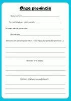 Voorbeeld - Mijn provincie (Wereldkanjers of los te gebruiken) - Pagina 2