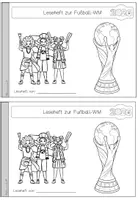 Vorschau - Arbeitsblätter - Leseheft zur Fußball-WM 2026 (ab Klasse 3) - Seite 1