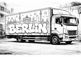 Vorschau - Arbeitsblätter - Graffiti Vorlagen Set – Schriftarten, Street Art Bilder zum Ausmalen & Gestalten (Kunstunterricht) - Seite 3