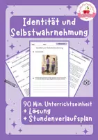 Vorschau - Stundenentwürfe - Selbstbild & Selbstwahrnehmung – Identität in der Pubertät | Klasse 7–9 - Deckblatt