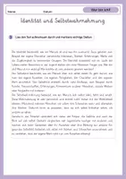 Vorschau - Stundenentwürfe - Selbstbild & Selbstwahrnehmung – Identität in der Pubertät | Klasse 7–9 - Seite 2