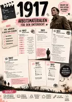 Vorschau - Stundenentwürfe - Filmanalyse: 1917 (Materialien zum Film) - Deckblatt
