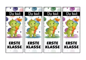 Vorschau - Anderer Materialtyp - Schulstart Einschulung Dinoklasse Klassentier Dino - Seite 1