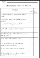 Aperçu - Feuilles d'exercices - l'alunissageCompréhension de Lecture - Page 3