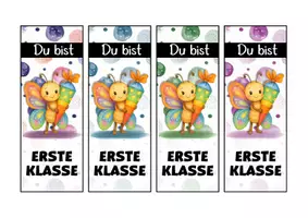 Vorschau - Anderer Materialtyp - Schulstart Einschulung Schmetterling - Seite 1