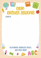 Vorschau - Fördermaterial/Inklusion - Zeugnis 1. Klasse | Das wahre Zeugnis | Erstes Zeugnis | Abschluss der 1. Klasse | Schuljahresende Grundschule | Zeugnisbeilage zum Schuljahresende - Seite 2
