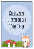 Vorschau - Spiele - Klettmappe Lücken in der Hundertertafel - Seite 1