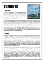 Vorschau - Unterrichtsreihen - Toronto (Canada): Reading and Intercultural Learning (English) - Seite 1