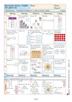 Vorschau - Arbeitsblätter - Mathe-Basics-Trainer Klasse 3 | Grundlagentraining für jeden Tag | 52 Wochenblätter mit 20 Aufgaben | mit Lösungen - Seite 3