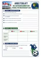 Vorschau - Arbeitsblätter - Interessante Fakten über die Gastgeberländer der Weltmeisterschaft 2026 - Seite 2