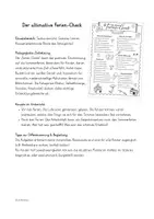 Vorschau - Arbeitsblätter - Kreatives zum Schuljahresabschluss - Seite 1