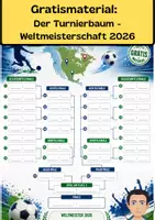 Vorschau - Poster - Gratismaterial - Der Turnierbaum - Weltmeisterschaft 2026 - Deckblatt