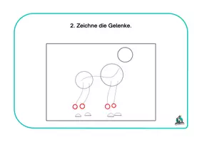 Vorschau - Arbeitsblätter - Hund zeichnen: 7 Schritte 🐶 AB & Tafel - Seite 3