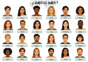 Aperçu - Jeux - ¿Quién es quién ? - Page de couverture