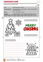 Vorschau - Arbeitsblätter - Christmas Card – Differenzierte Schreibanlässe für Klasse 5 - Seite 3